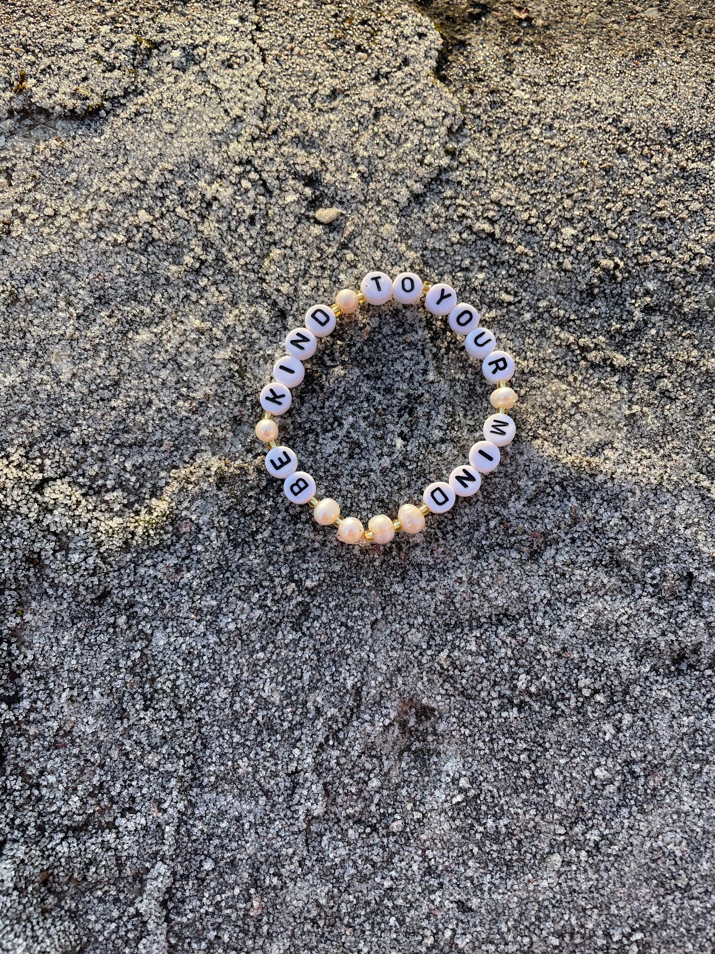 BE KIND TO YOUR MIND armband