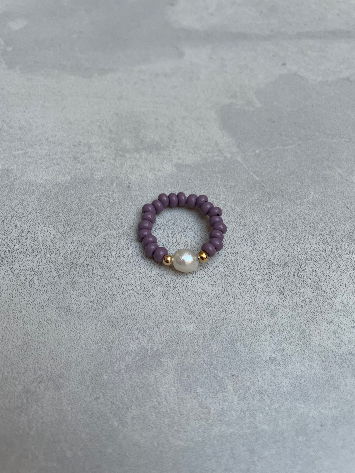Freshwater pearl ring